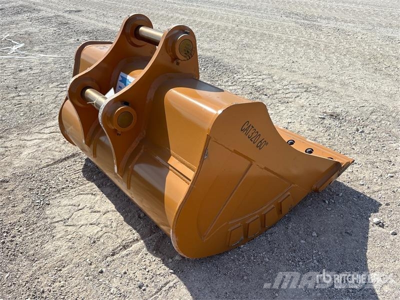 Warrior WBMCC20-1500 59 in Cleanup Excavator Bucket - Fits Lopaty