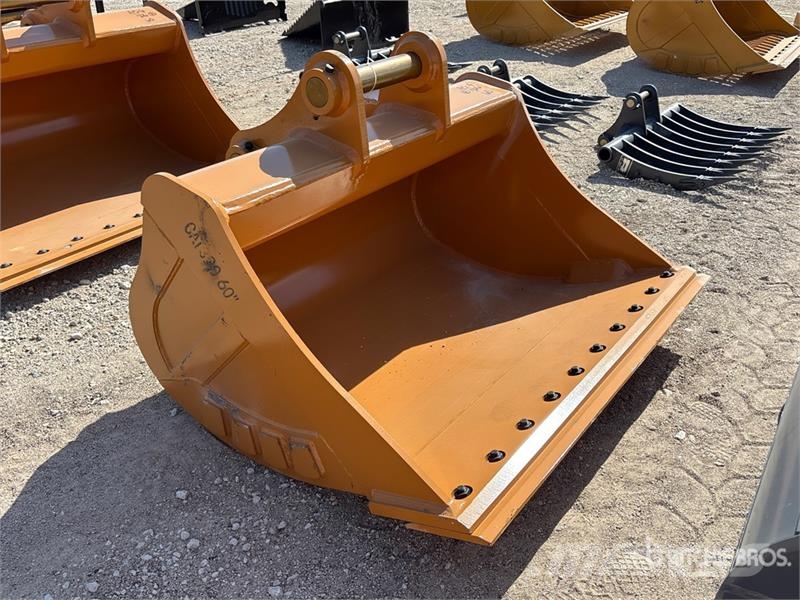Warrior WBMCC20-1500 59 in Cleanup Excavator Bucket - Fits Lopaty