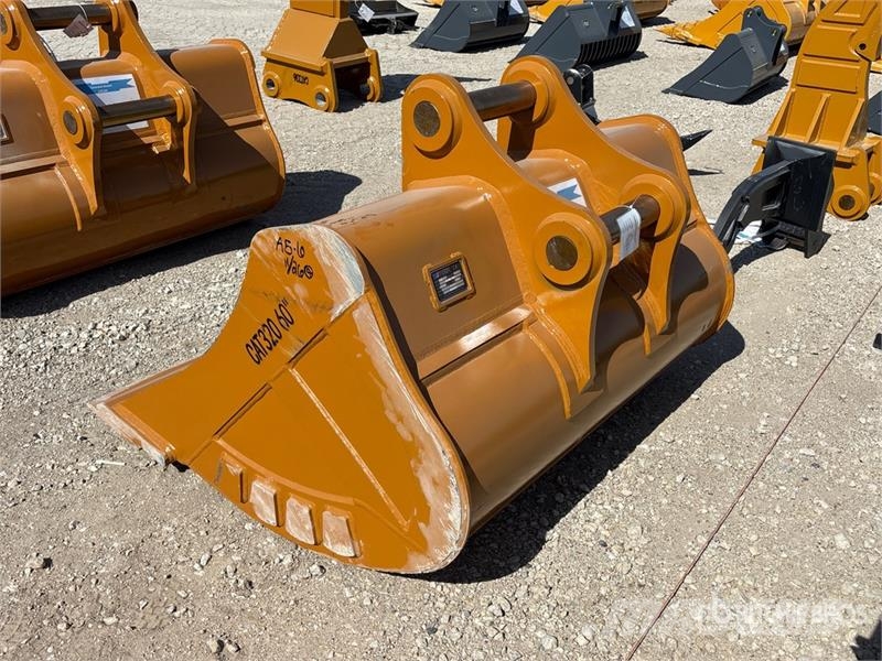 Warrior WBMCC20-1500 59 in Cleanup Excavator Bucket - Fits Lopaty