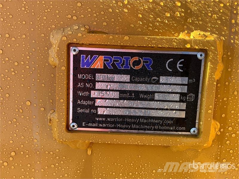 Warrior WBMCC20-1500 59 in Cleanup Excavator Bucket - Fits دلاء
