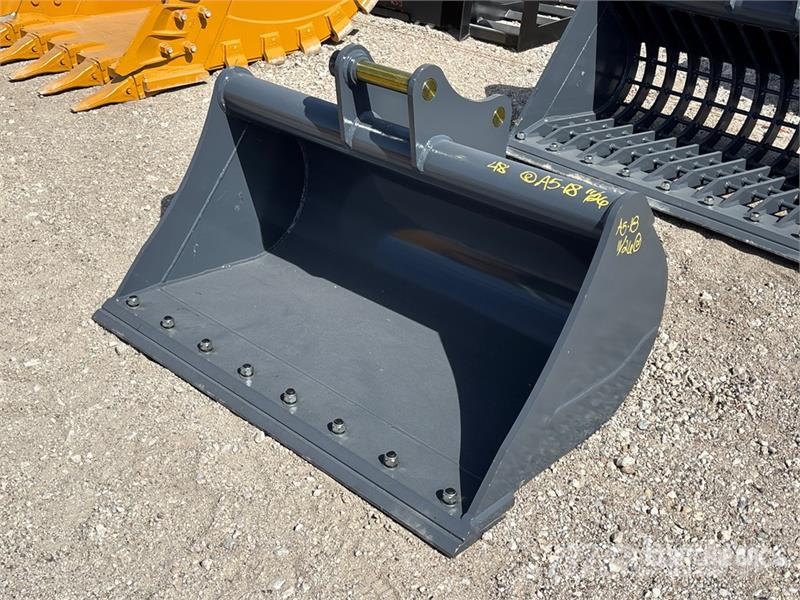 Warrior WBMCC5-1220 48 in Cleanup Excavator Bucket - Fits Lopaty