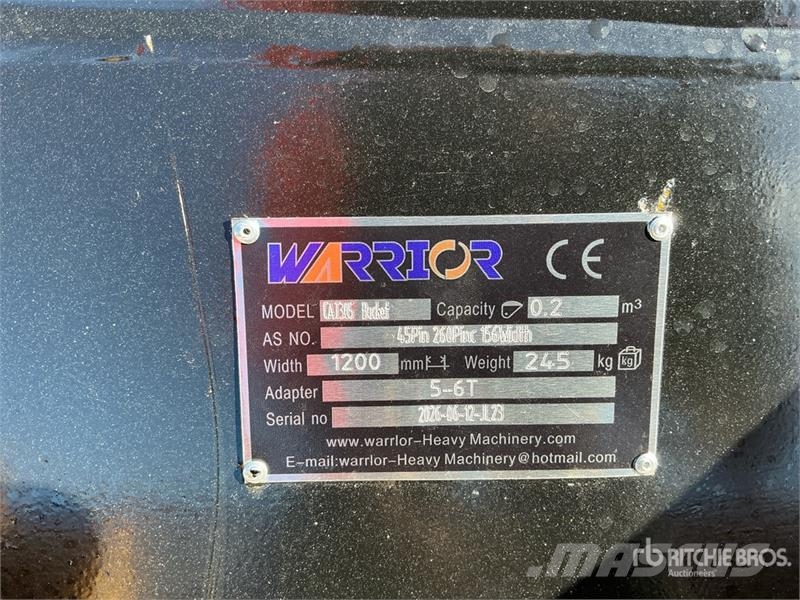 Warrior WBMCC5-1220 48 in Cleanup Excavator Bucket - Fits  دلاء
