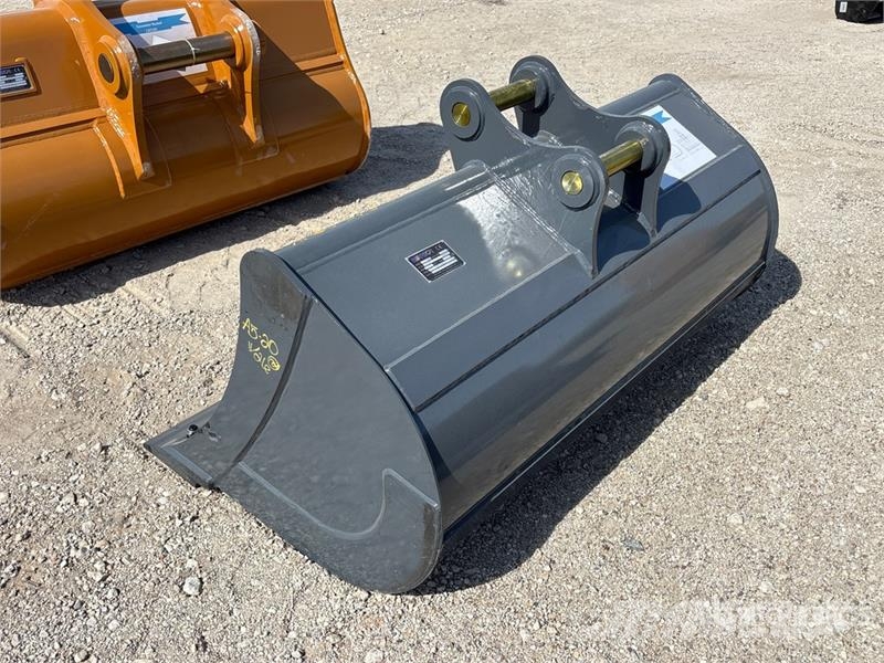 Warrior WBMCC7-1500 59 in Cleanup Excavator Bucket - Fits Lopaty