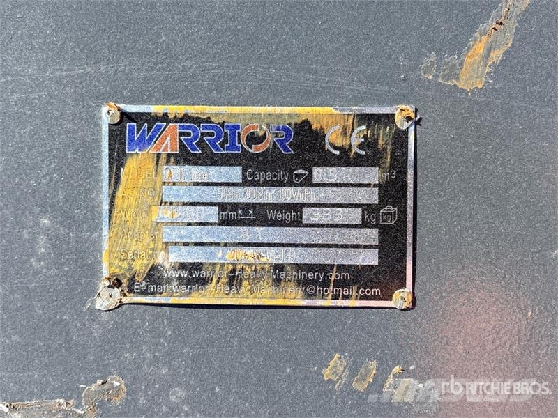 Warrior WBMCC7-1500 59 in Cleanup Excavator Bucket - Fits Ковші