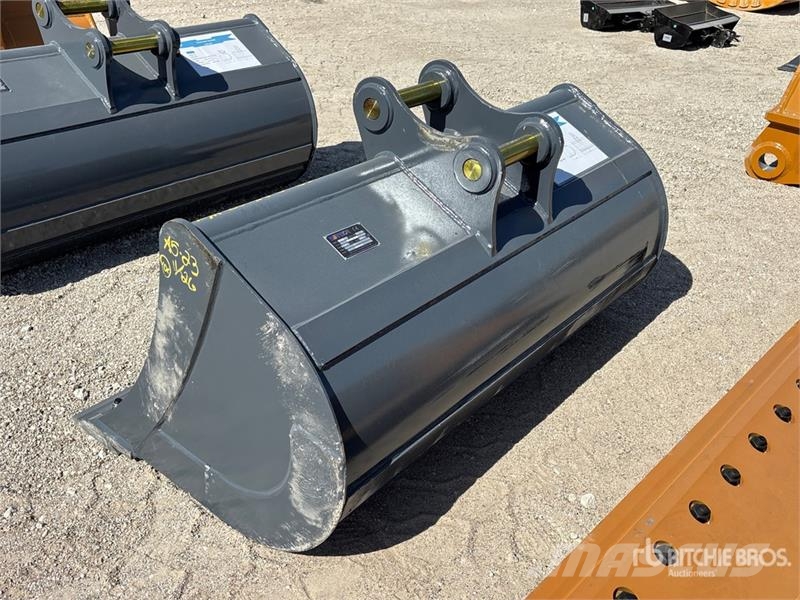 Warrior WBMCC7-1500 59 in Cleanup Excavator Bucket - Fits Lopaty