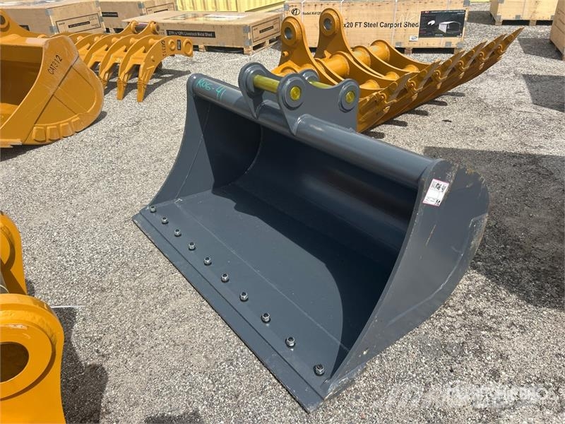 Warrior WBMCC7-1500 59 in Cleanup Excavator Bucket - Fits Kauhat