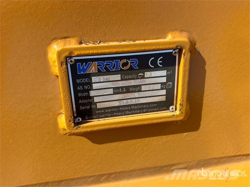 Warrior WBMCRC20-1500 59 in Q/C Digging Excavator Bucket - Lopaty