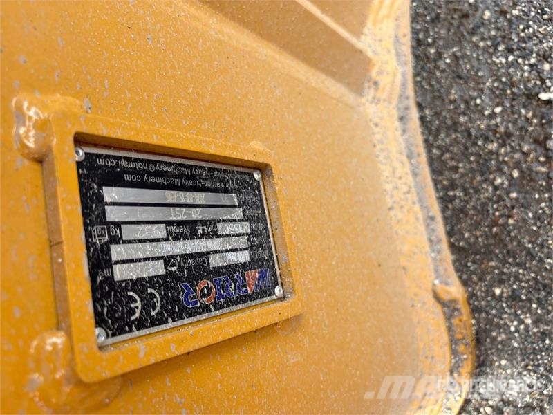 Warrior WBMCRC20-1500 59 in Q/C Digging Excavator Bucket - Kovalar