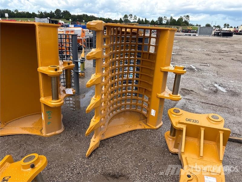 Warrior WBMCS20-025 61 in Skeleton Excavator Bucket - Fits Kovalar