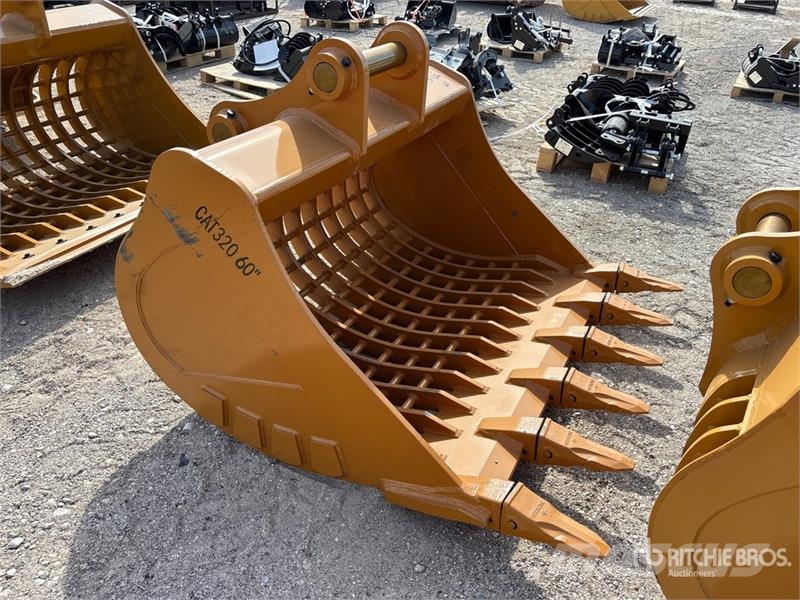 Warrior WBMCS20-025 61 in Skeleton Excavator Bucket - Fits Lopaty