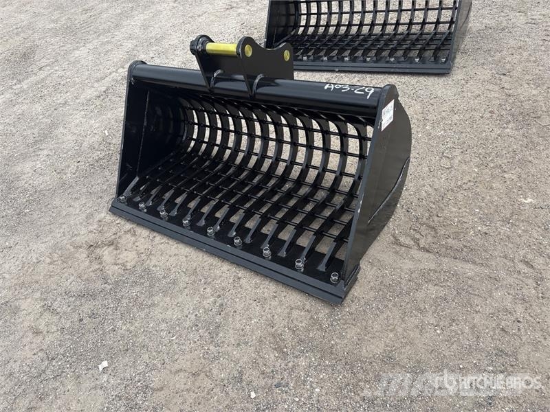 Warrior WBMCS5-1320 52 in Skeleton Cleanup Excavator Bucke دلاء