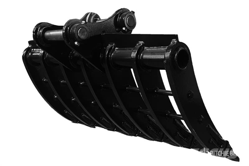 Warrior WBRC05-1000 39 in Excavator Rake - Fits Cat 305 /  Raker og høyvendere