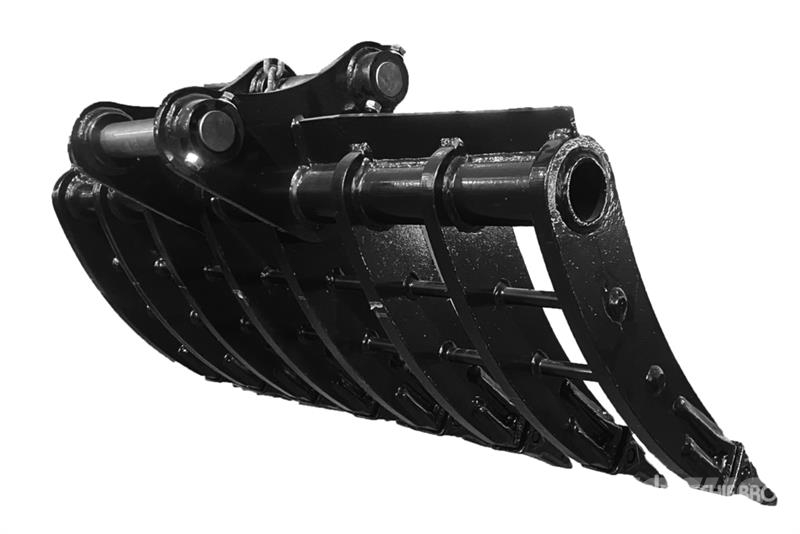 Warrior WBRC07-1200 47 in Excavator Rake - Fits Cat 307 /  Raker og høyvendere