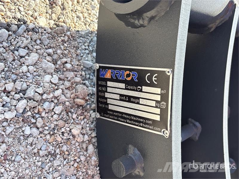 Warrior WBRC07-1200 47 in Excavator Rake - Fits Cat 307 / Ranghinatori