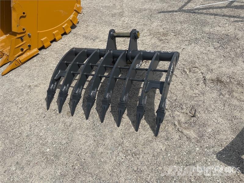 Warrior WBRC07-1200 47 in Excavator Rake - Fits Cat 307 /  مكابس وميبسات التبن