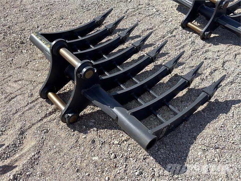 Warrior WBRC07-1200 47 in Excavator Rake - Fits Cat 307 / Ranghinatori
