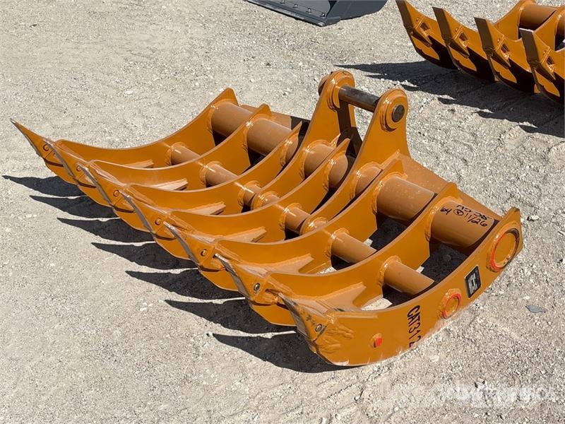 Warrior WBRC12-1620-1 64 in Excavator Rake - Fits Cat 312  Ranghinatori