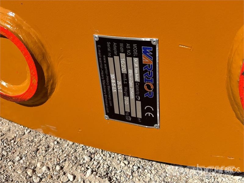 Warrior WBRC12-1620-1 64 in Excavator Rake - Fits Cat 312 Rastrillos y henificadores