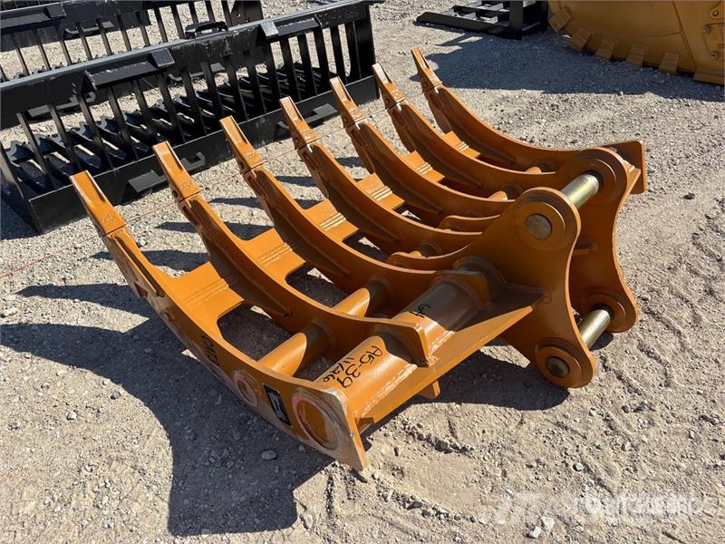 Warrior WBRC12-1620-1 64 in Excavator Rake - Fits Cat 312 Rastrillos y henificadores