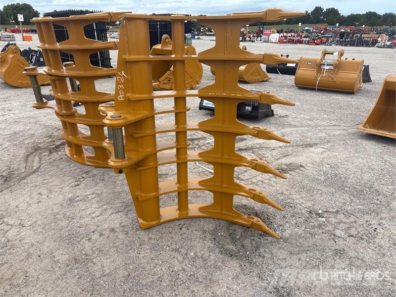 Warrior WBRC12-1620-1 64 in Excavator Rake - Fits Cat 312  مكابس وميبسات التبن