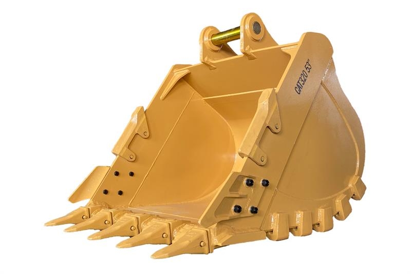 Warrior WBRC20-1400 53 in Digging Excavator Bucket - Fits  Cucharones