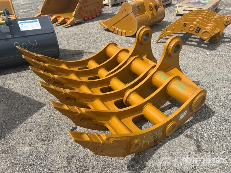 Warrior WBRC30-1650 Excavator Rake - Fits Cat 336 / 30 - 3 Schudders