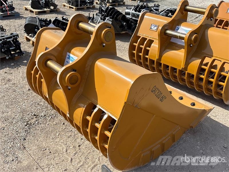 Warrior WBSC20-1500 60 in Skeleton Excavator Bucket - Fits Lopaty