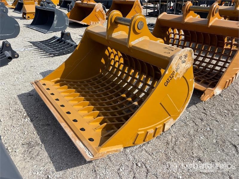 Warrior WBSC20-1500 60 in Skeleton Excavator Bucket - Fits Lopaty