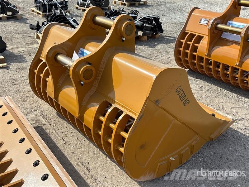 Warrior WBSC20-1500 60 in Skeleton Excavator Bucket - Fits Lopaty