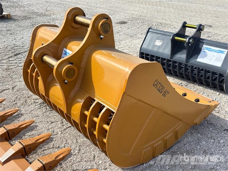 Warrior WBSC20-1500 60 in Skeleton Excavator Bucket - Fits Lopaty