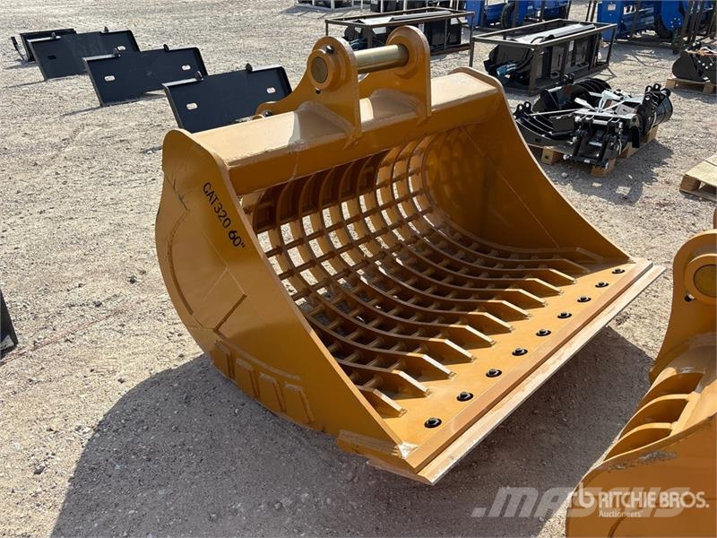 Warrior WBSC20-1500 60 in Skeleton Excavator Bucket - Fits Lopaty