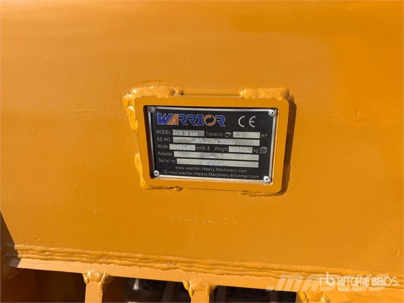 Warrior WBSC20-1500 60 in Skeleton Excavator Bucket - Fits Lopaty