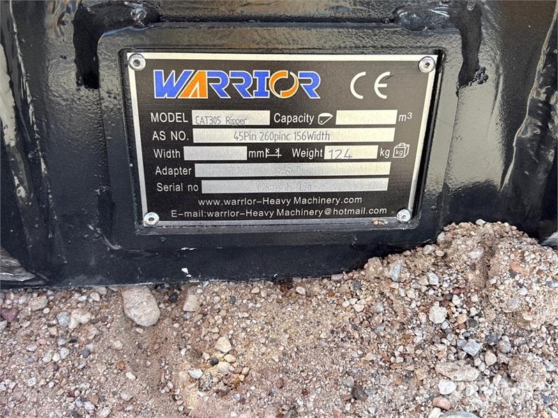 Warrior WR05-06 Excavator Ripper - Fits Cat 305 / 5 - 6 to Wegopbrekers