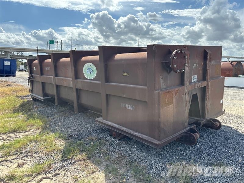 Wastequip 22 ft 25 CY Vacuum Roll-Off Container Contenedores especiales