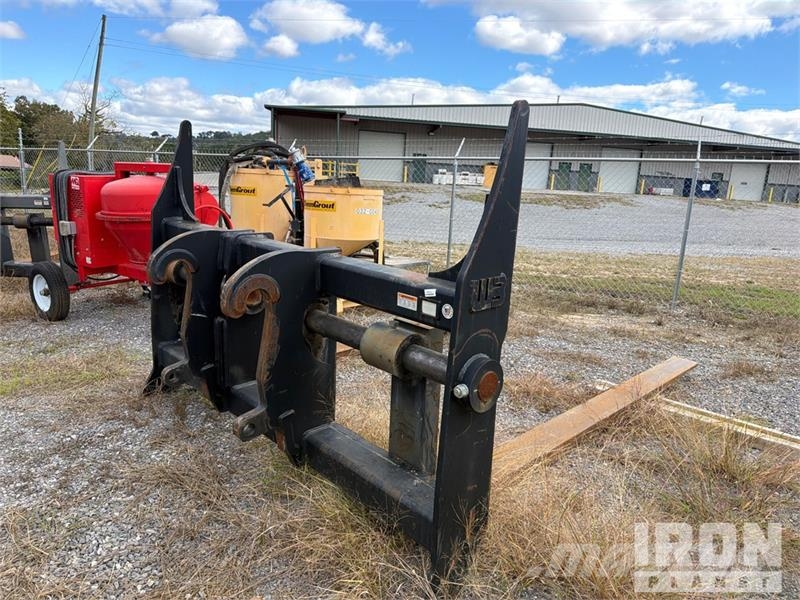 Werk-Brau 120 in Q/C Flip Wheel Loader Forks - Fits John Dee Vilice