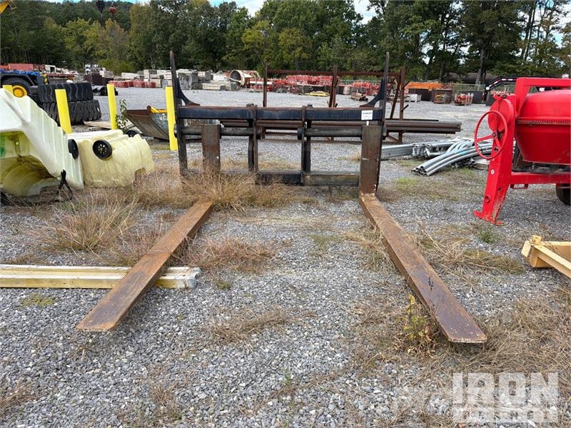 Werk-Brau 120 in Q/C Flip Wheel Loader Forks - Fits John Dee Vilice