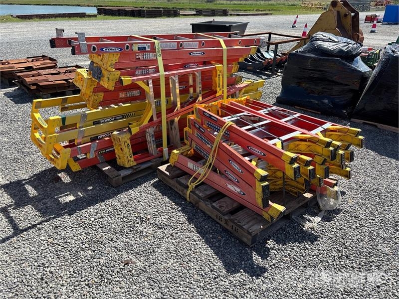 Werner 6ft-9ft fiberglass Ladder Leitern und Plattformen