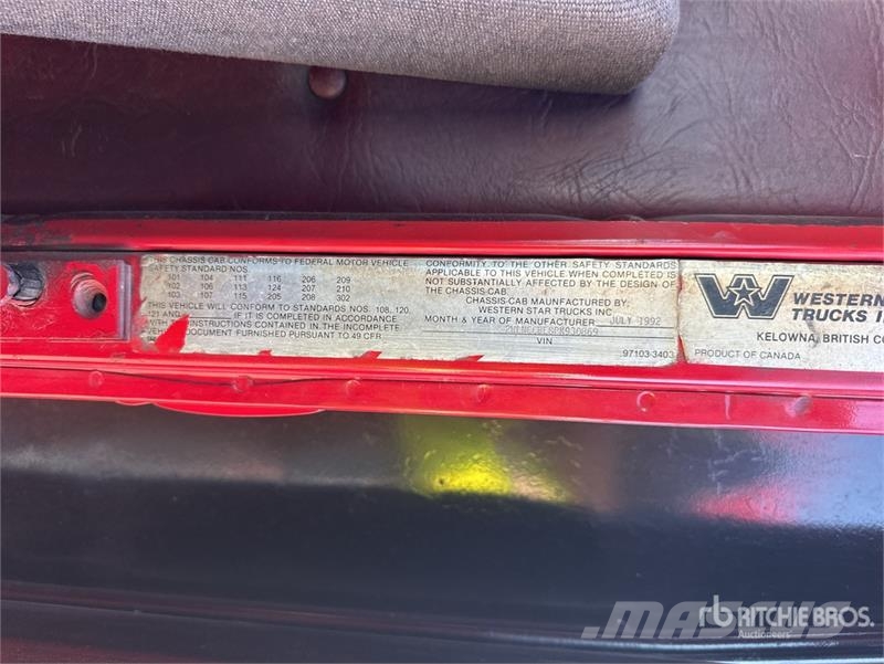 Western Star 4864F 6x4 T/A Dump Truck Wywrotki