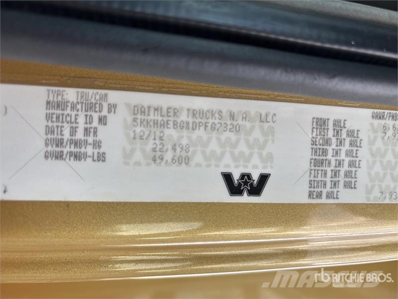 Western Star 4900FA Camiones portacoches