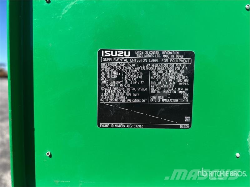 Whisperwatt DCA-25SSIU4F 20 kW Skid-Mounted Generator Set (Ino Diiselgeneraatorid