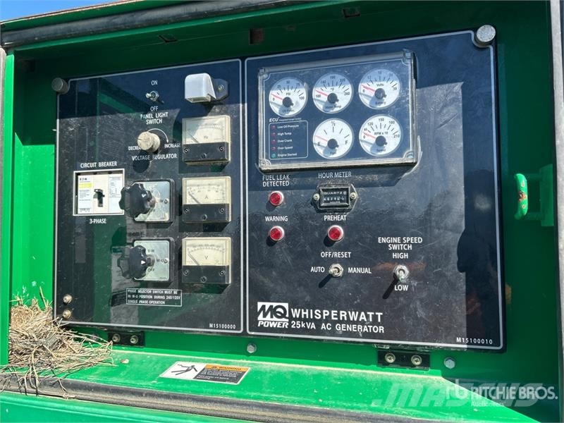 Whisperwatt DCA-25SSIU4F 20 kW Skid-Mounted Generator Set (Ino Diiselgeneraatorid