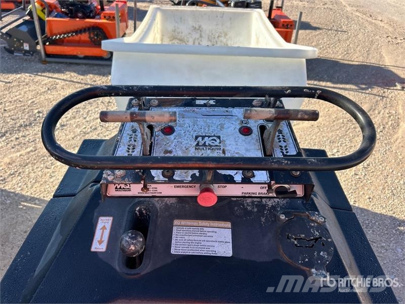 Whiteman WTB16 Stand-On Crawler Concrete Buggy Beton tartozékok