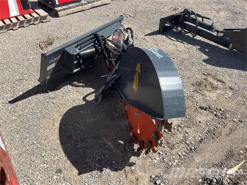 Wig XN-QC01-08 14 in Skid Steer Stump Grinder Grapa si pluguri rotative