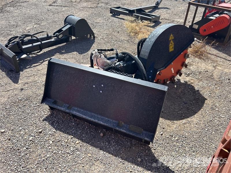 Wig XN-QC01-08 14 in Skid Steer Stump Grinder Grapa si pluguri rotative