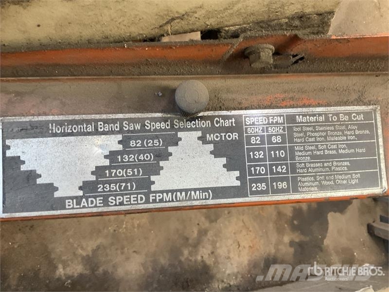 Wilton 70-14 Horizontal Band Saw Építőipar - Egyebek