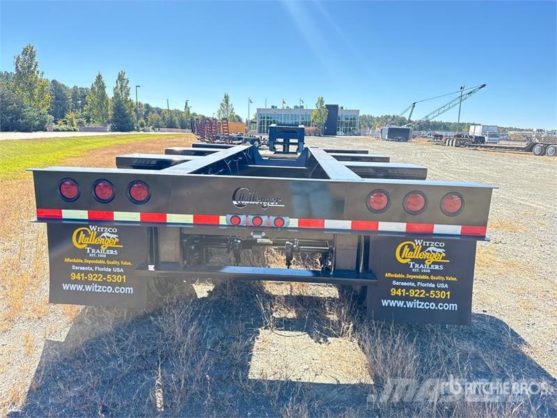 Witzco Challenger Challenger Tri/A Removable Gooseneck Lo لوادر منخفضة