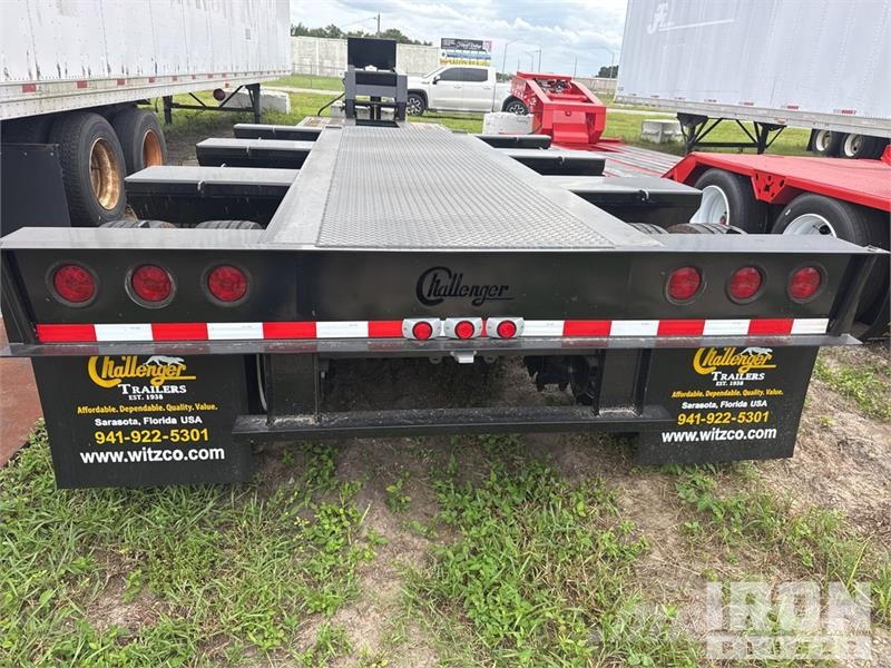 Witzco RG-52 104000 lb Tri/A Removable Gooseneck Lowboy T Nizki nakladalci