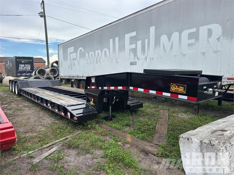 Witzco RG-52 104000 lb Tri/A Removable Gooseneck Lowboy T Nizki nakladalci