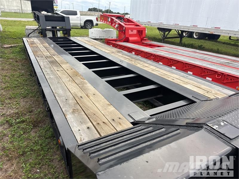 Witzco RG-52 104000 lb Tri/A Removable Gooseneck Lowboy T Nizki nakladalci