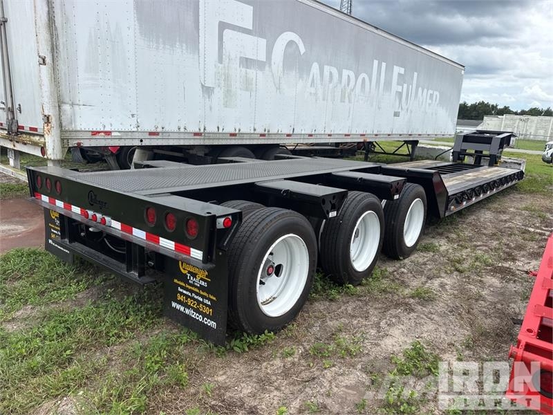 Witzco RG-52 104000 lb Tri/A Removable Gooseneck Lowboy T Nizki nakladalci